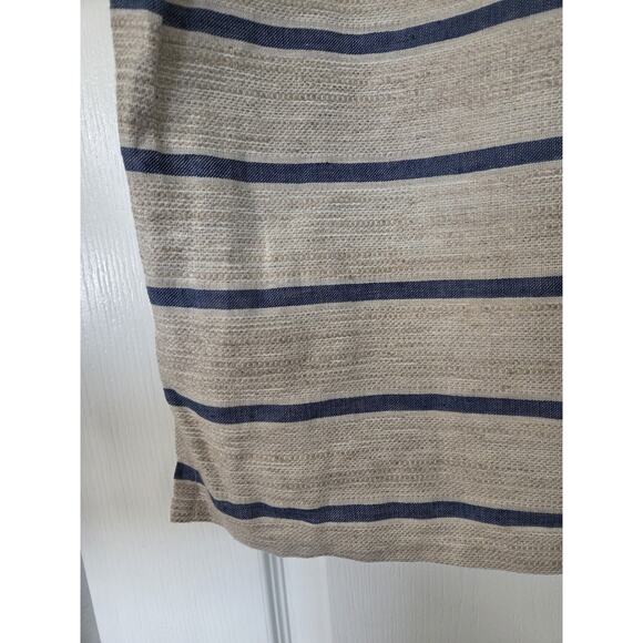 The Limited Collection Vintage Striped Linen Blend Woven Tunic Layer, Medium - Picture 13 of 13